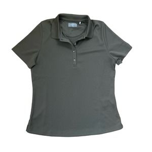 Callaway Women’s Army Green Golf Shirt Short Sleeve Polo Size Medium